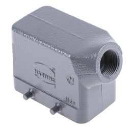 1 pcs - HARTING Han B Heavy Duty Power Connector Hood, M20 Thread