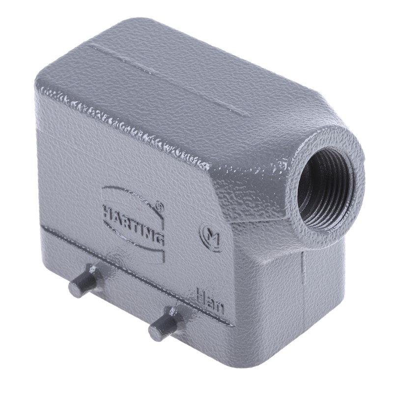 1 pcs - HARTING Han B Heavy Duty Power Connector Hood, M20 Thread
