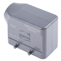 1 pcs - HARTING Han B Heavy Duty Power Connector Hood, M20 Thread