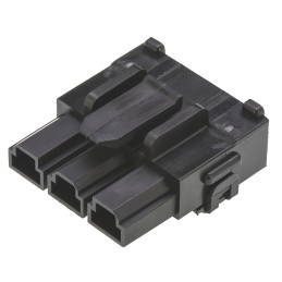 1 pcs - Molex, Mini-Fit Sr Female Connector Housing, 10mm Pitch, 3 Way, 1 Row