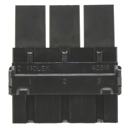1 pcs - Molex, Mini-Fit Sr Female Connector Housing, 10mm Pitch, 3 Way, 1 Row