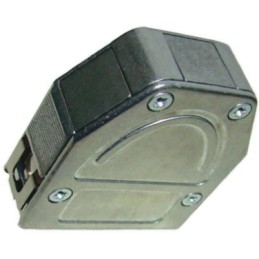 1 pcs - Provertha 104 Series ABS D Sub Backshell, 15 Way