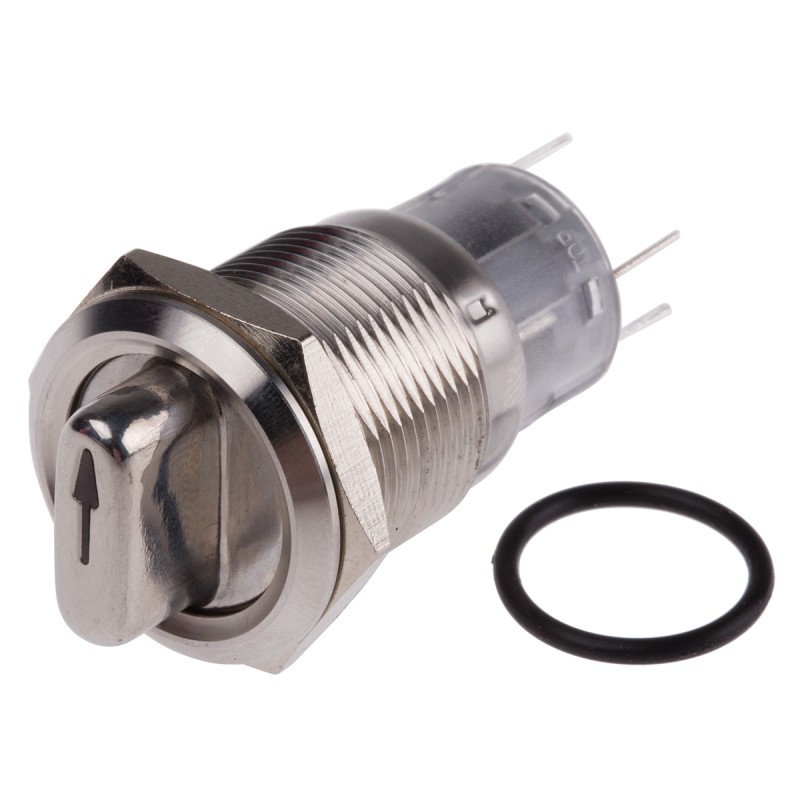 1 pcs - RS PRO Selector Switch - (on-on), Illuminated 2 Positions