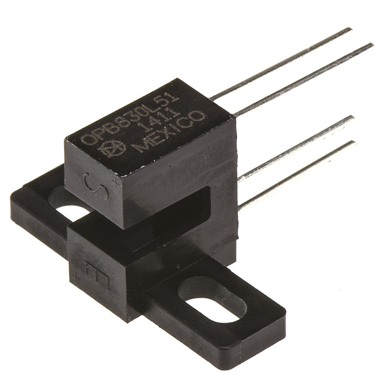 1 pcs - OPB830L51 Optek, Screw Mount Slotted Optical Switch, Phototransistor Output