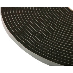 1 pcs - RS PRO Black Foam Tape, 12mm x 15m, 6mm Thick