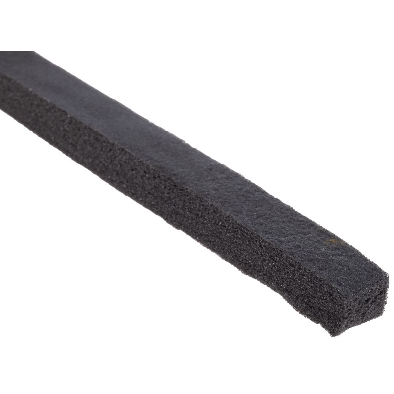 1 pcs - RS PRO Black Foam Tape, 12mm x 10m, 10mm Thick