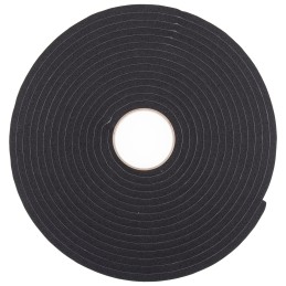 1 pcs - RS PRO Black Foam Tape, 12mm x 10m, 10mm Thick