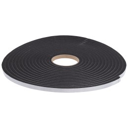 1 pcs - RS PRO Black Foam Tape, 12mm x 10m, 10mm Thick