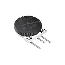 10 pcs : 3352V-1-253LF - Trimmer Resistors - Through Hole 3/8'round 25Kohms 0.5watt 20%