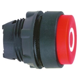 1 pcs - Schneider Electric Harmony XB5 Series Red Spring Return Push Button Head, 22mm Cutout, IP66, IP67, IP69K