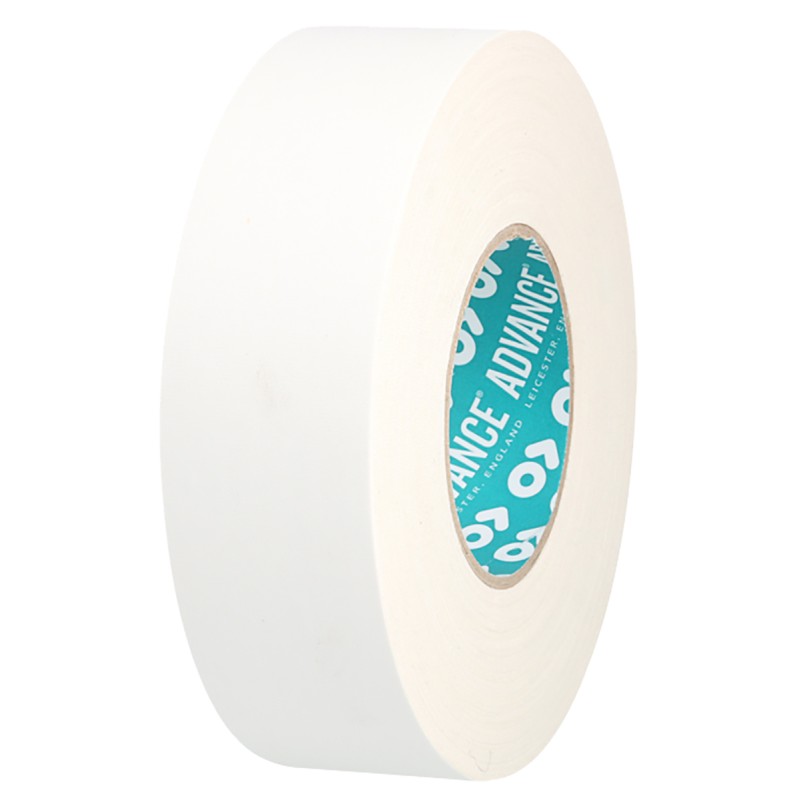 1 pcs - Advance Tapes AT160 Cloth Tape, 50m x 25mm, White, Matt Finish