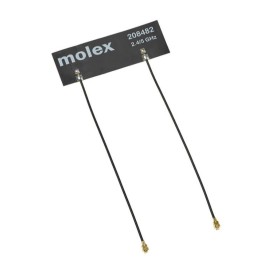 5 pcs - Molex 208482-0100 Square WiFi Antenna, WiFi