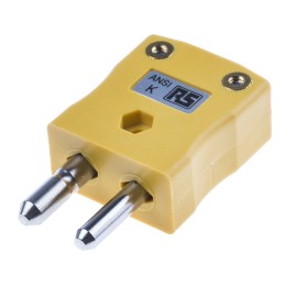 1 pcs - RS PRO Quickwire Thermocouple Connector for Use with Type K Thermocouple, Standard Size, ANSI Standard