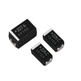 25 pcs - KYOCERA AVX 10μF Electrolytic Tantalum Capacitor 16V dc, THJ Series