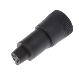 1 pcs - Binder Circular Connector, 5 Contacts, Cable Mount, Subminiature Connector, Socket, Female, IP40, 719 Series