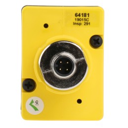 1 pcs - Banner 1 Button Self-Checking Optical Touch Buttons, Black, Yellow, STB Series