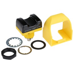 1 pcs - Banner 1 Button Self-Checking Optical Touch Buttons, Black, Yellow, STB Series