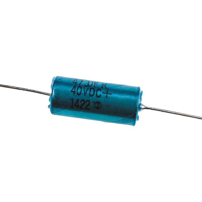 25 pcs - Vishay 47μF MnO2 Tantalum Capacitor 40V dc, CTS13 Series