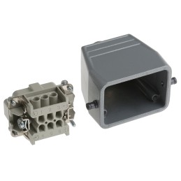 1 pcs - Epic Contact Plug Kit, 6 Way, 16A, Male, H-BE, 440 V