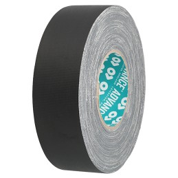 1 pcs - Advance Tapes AT160 Cloth Tape, 50m x 19mm, Black, Matt Finish