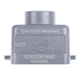 1 pcs - HARTING Han B Heavy Duty Power Connector Hood
