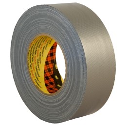 1 pcs - 3M Scotch 389 Duct Tape, 50m x 38mm, Silver, PE Coated Finish