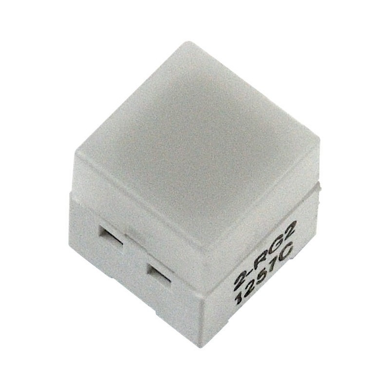 1 pcs - Green, Red Cap Tactile Switch, SPST 50 mA @ 24 V dc 5.2mm