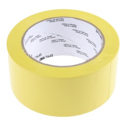 1 pcs - 3M Scotch 764 Yellow Vinyl 33m Lane Marking Tape, 0.13mm Thickness