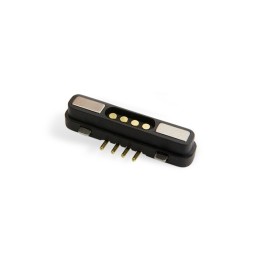 1 pcs - EDAC, 686, Straight PCB Mount Female Magnetic Connector, Solder Pin Termination