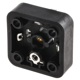 1 pcs - Hirschmann GSA 3P+E DIN 43650 A, Male Solenoid Valve Connector, 400 V ac Voltage