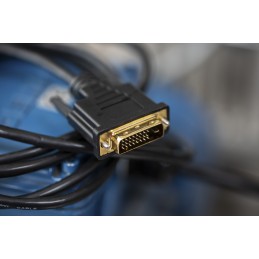 1 pcs - RS PRO Male DisplayPort to Male DVI-D Dual Link, PVC Cable, 1080p, 2m
