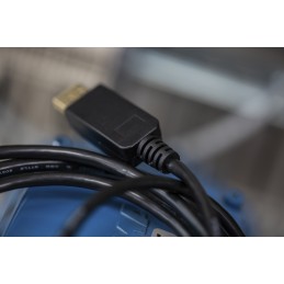 1 pcs - RS PRO Male DisplayPort to Male DVI-D Dual Link, PVC Cable, 1080p, 2m