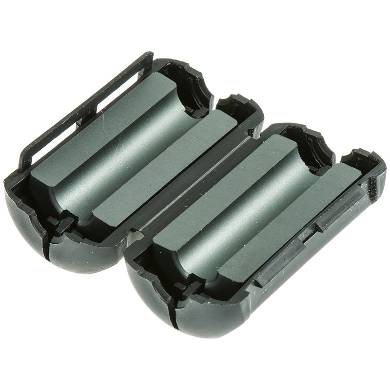 1 pcs - Fair-Rite Openable Ferrite Sleeve, 20 x 9.8 x 39.4mm, For EMI Suppression, Apertures: 1, Diameter 6.6mm