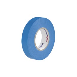 10 pcs - HellermannTyton HelaTape Flex Blue PVC Electrical Tape, 15mm x 10m