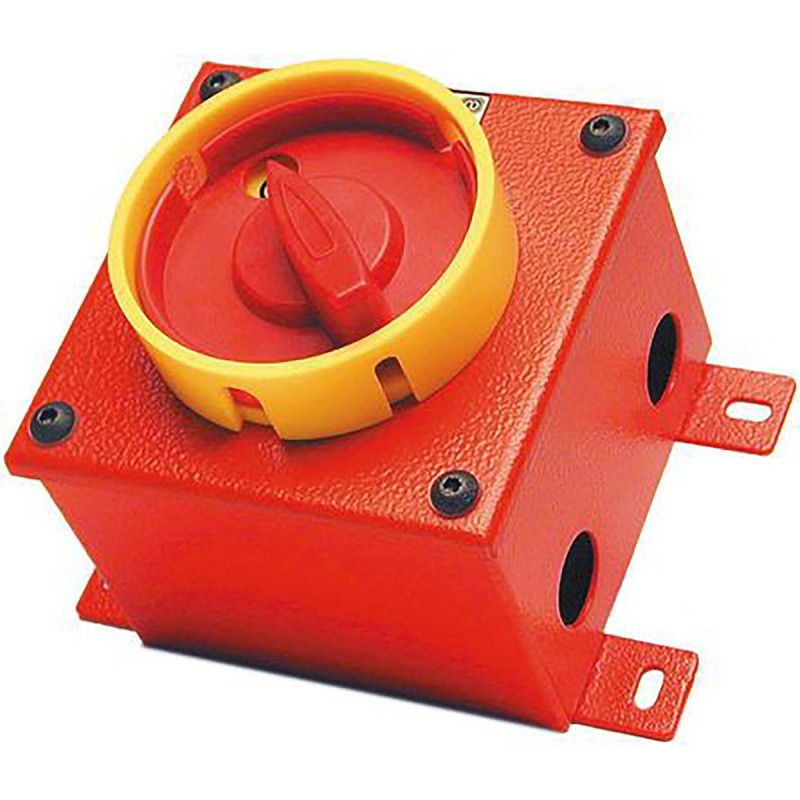 1 pcs - Craig & Derricott 3P Pole Isolator Switch - 20A Maximum Current, 10kW Power Rating, IP65
