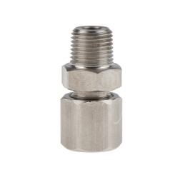 1 pcs - RS PRO In-Line Thermocouple Compression Fitting for Use with Thermocouple, 1/8 BSPT, 4mm Probe