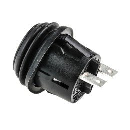 1 pcs - ZF Push Button Switch, Momentary, Panel Mount, 20.2mm Cutout, SPST, 125V ac, IP65