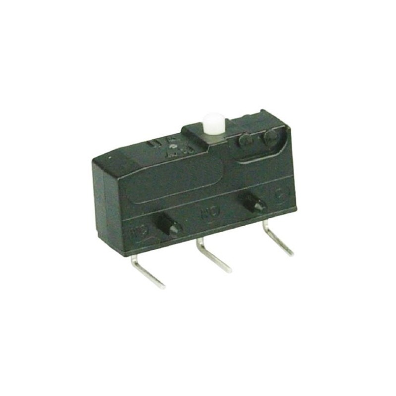 1 pcs - ZF Button Micro Switch, Through Hole Terminal, 6 A @ 250 V ac, SPDT