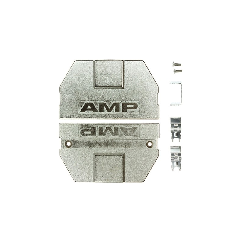 1 pcs - TE Connectivity AMPRIMITR .50III Series Zinc D Sub Backshell, 80 Way