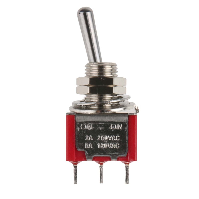 1 pcs - RS PRO Toggle Switch, Panel Mount, On-On, SPDT, Solder Terminal