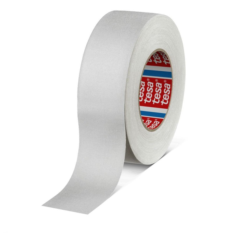 18 pcs - Tesa 4541 Cloth Tape, 50m x 50mm, White