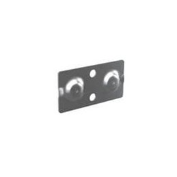 10 pcs : 5227 - Cylindrical Battery Contacts, Clips, Holders & Springs DUAL BUTTON CONTACT