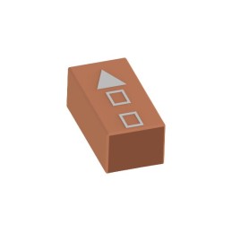 2500 pcs - TE Connectivity 2108832-1 Square WiFi Antenna