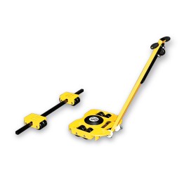 1 Set - STEERMAN Steel Dolly, 20t Load, 1500mm W x 102mm L