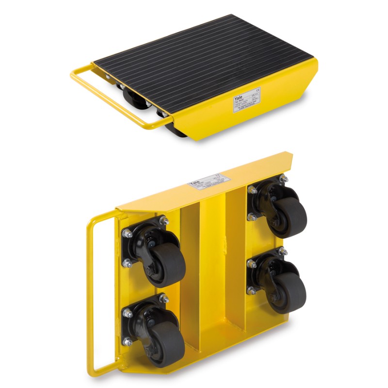 1 Set - STEERMAN Steel Dolly, 10t Load, 1200mm W x 102mm L x 102mm H