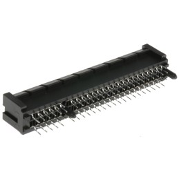 1 pcs - Samtec PCIE Series Female Edge Connector, Through Hole Mount, 98-Contacts, 1mm Pitch, 2-Row, Solder Termination