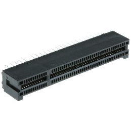 1 pcs - Samtec PCIE Series Female Edge Connector, Through Hole Mount, 98-Contacts, 1mm Pitch, 2-Row, Solder Termination