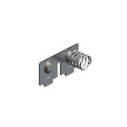 10 pcs : 5214 - Cylindrical Battery Contacts, Clips, Holders & Springs .827' DUAL M/F CONTACT AAA AND N