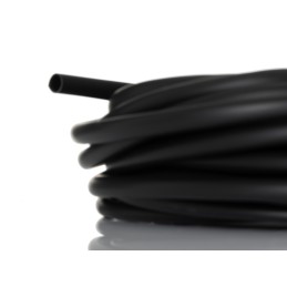 1 Bag of 10 M - RS PRO PVC Black Cable Sleeve, 6mm Diameter, 10m Length