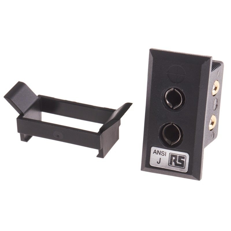 1 pcs - RS PRO Fascia Thermocouple Connector for Use with Type J Thermocouple, Standard Size, ANSI Standard